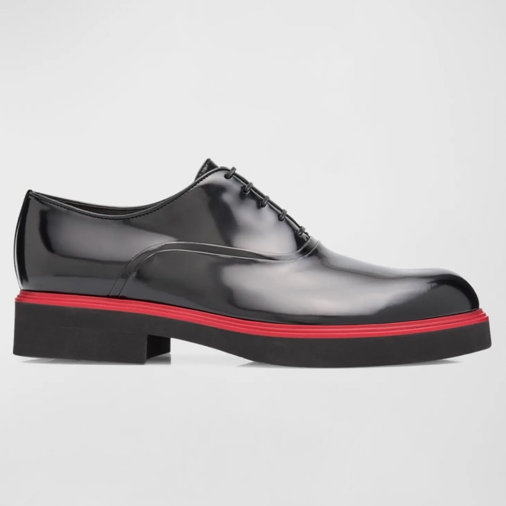 🔻Sold🔺Ferragamo Men’s Fiorino Leather Derby Loafers